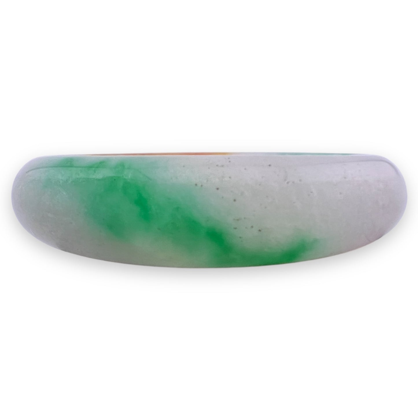 Jade Tri-Color Bangle Bracelet