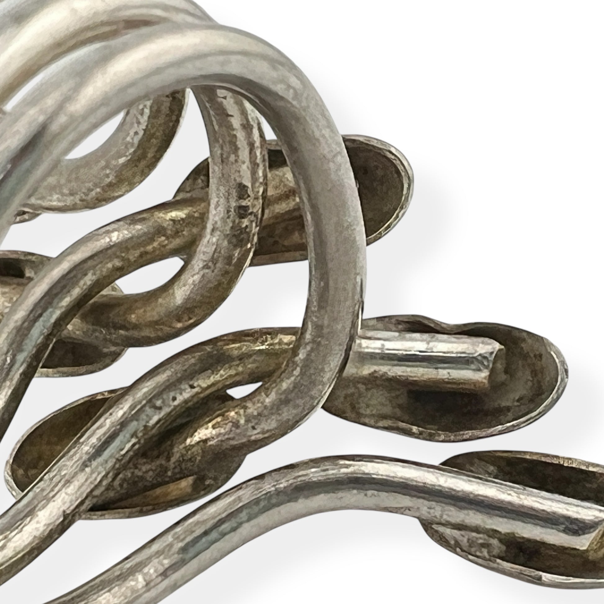 Vintage Abstract Silver Ring