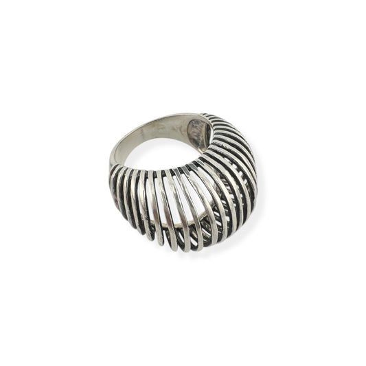 Vintage Wire Ring Silver